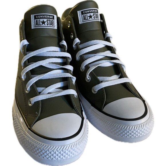 Converse CTAS Malden Street Mid Green/White/Black Shoes Men’s Size 11 A05367C - Picture 4 of 12